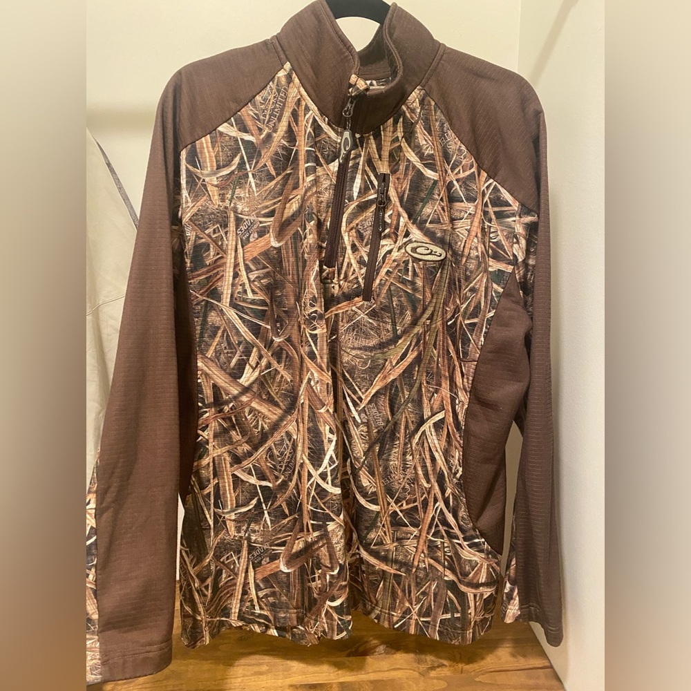 Drake Camouflage Outdoor Pullover